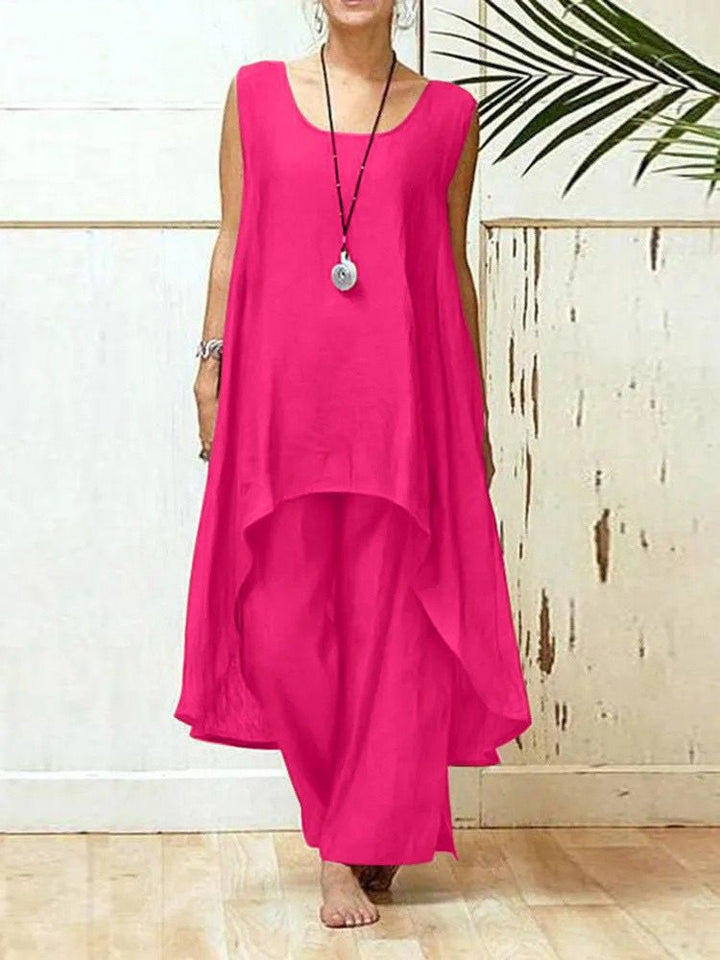 Damer Flydende Tunika Maxi Overall Stilla