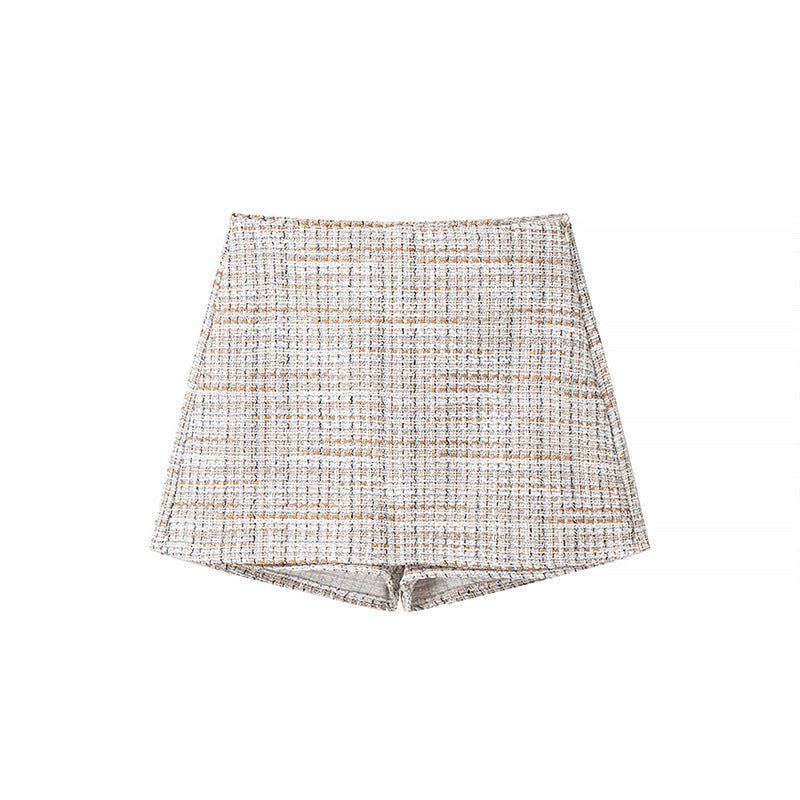Dame Skræddersyet Dobbeltknap Blazer og Shorts Sæt Stilla