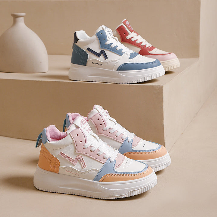 Dame High-Top Sneakers med innovativ støddæmpningsteknologi og moderne design Stilla