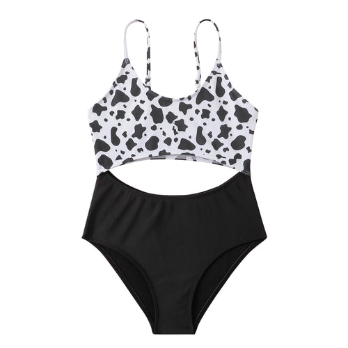 Dame Bikini-sæt med modigt dyremønster og sporty snit Stilla