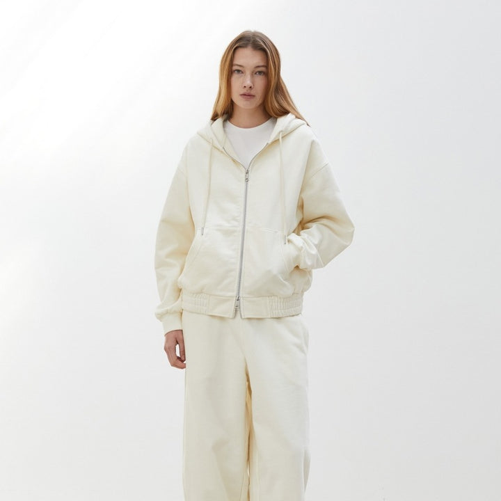 Kvinders afslappede zip hoodie jakke Stilla