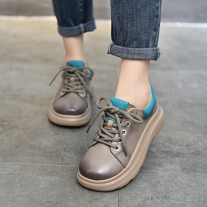 Dame Komfortable Chunky Sneakers med innovativ tæppeteknologi og åndbart overmateriale Stilla