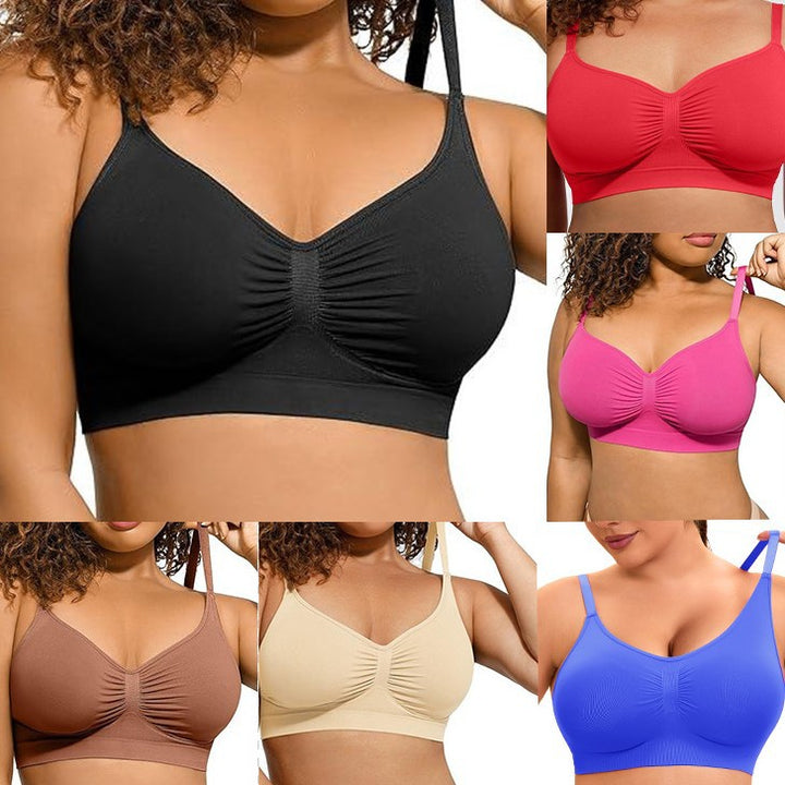 Dame Sporty Bralette-Sport-BH med behagelig pasform og elastiske stropper Stilla