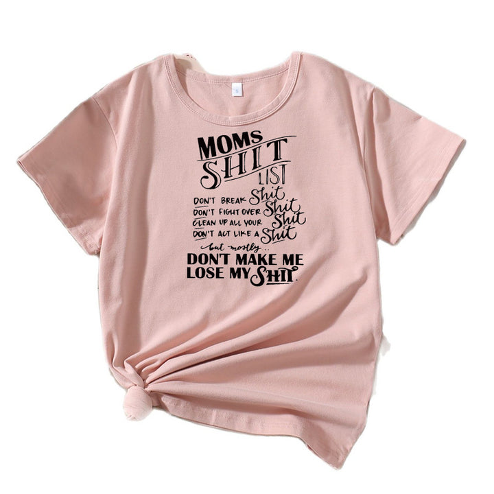 Kvinder Humoristisk Grafik Udsagn T-shirt Stilla