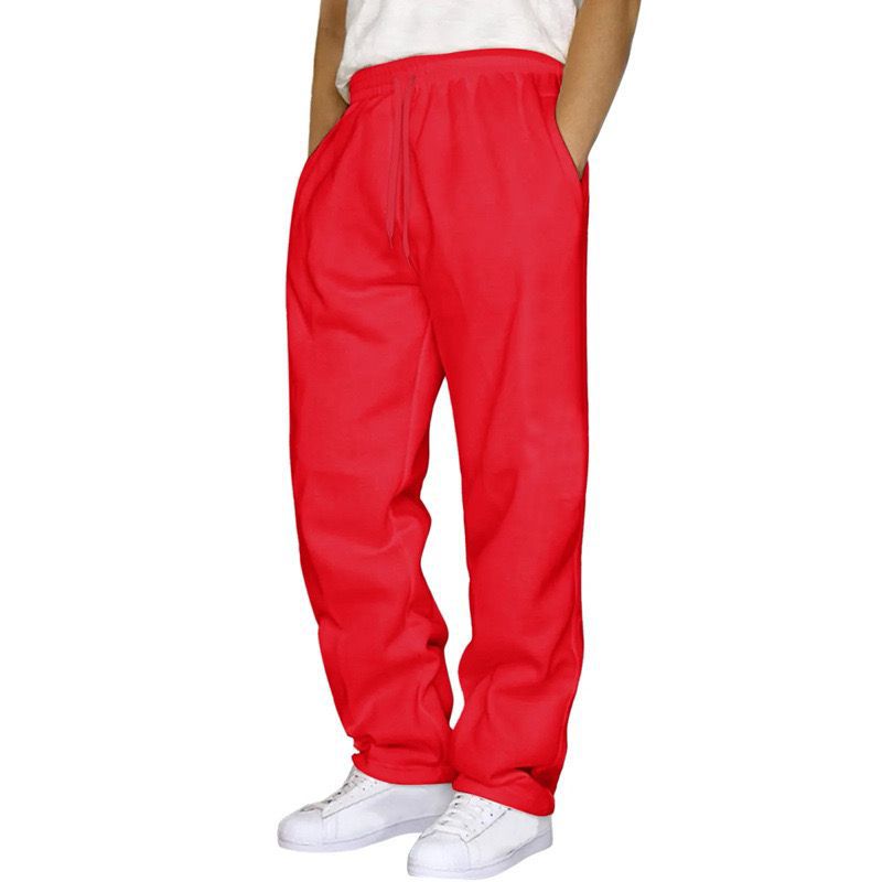 Kvinders komfortable sweatpants med sidelommer og elastisk talje Skovae