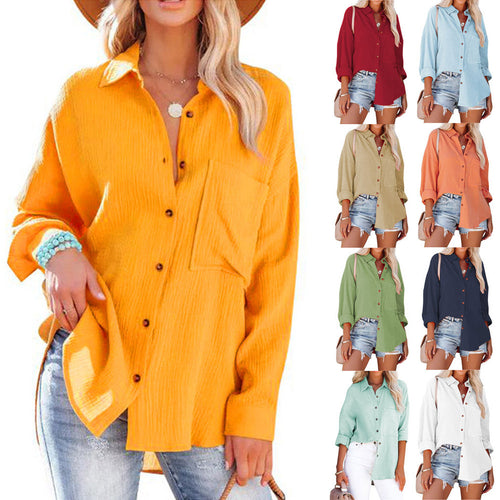 Dame elegant fritidsbluse Stilla