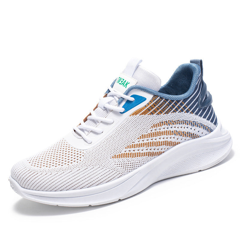 Herrer Lettere Sportsneakers med åndbart mesh-overflade og støddæmpende sål Stilla