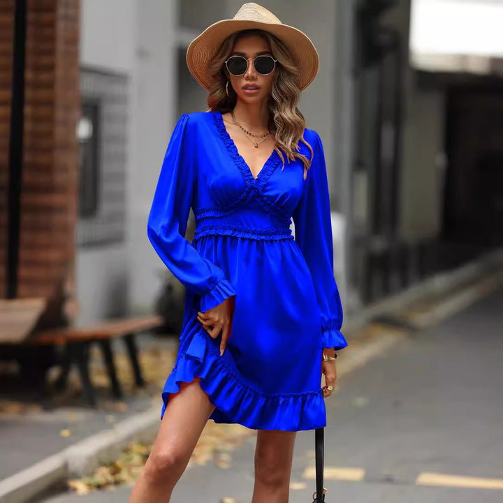 Dameviklekjole i Boho-stil Stilla