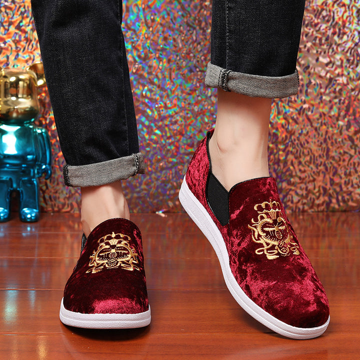 Femme Slip-On Fløjl Sneakers Stilla