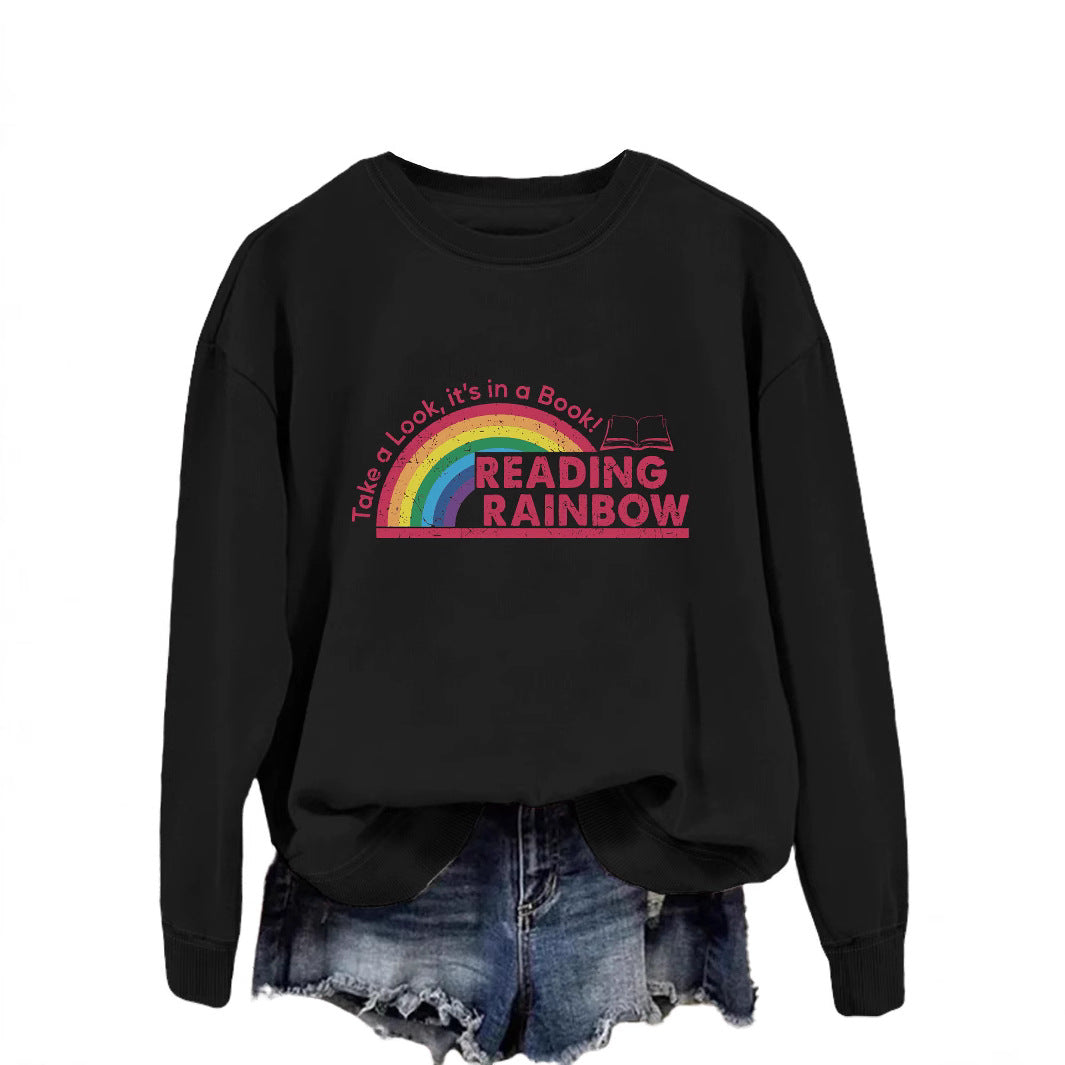 Kvinder casual sweatshirt med unikt print Stilla