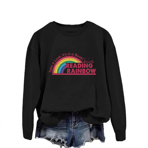 Kvinder casual sweatshirt med unikt print Stilla