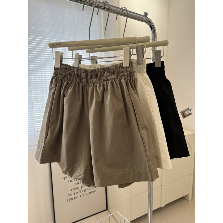 Dame Relaxed Fit Bomulds shorts Stilla