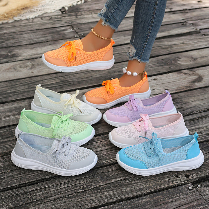 Dame Lette og åndbare sneakers med netstruktur Stilla