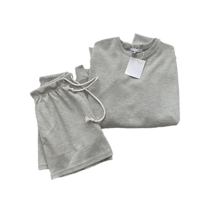 Femme Waffle Knit Loungewear Set Stilla