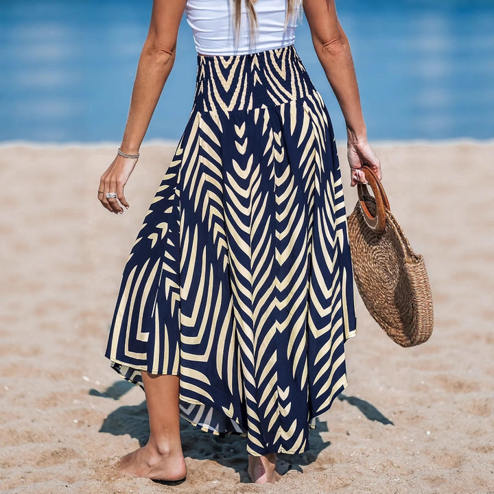 Dame High-Low Maxi Skirt Stilla