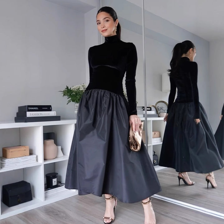 Dame Maxi-nederdel med voluminøst design og elegant silhuet Stilla