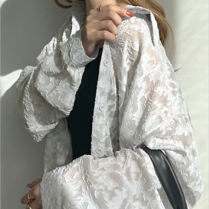 Dame Spids-Kimono-Jakke Stilla