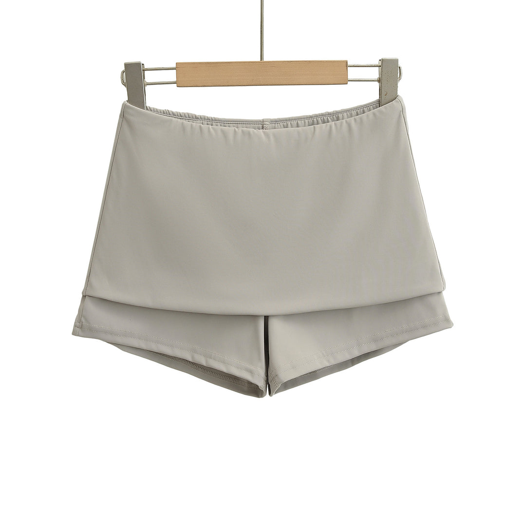 Dame sportshorts med indbygget inderbuxer og elastisk talje Stilla