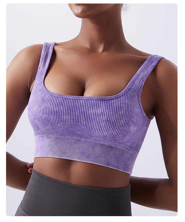 Stilla | Yoga Vest Med Brystpude Beauty Back Sport Bh Til Kvinder