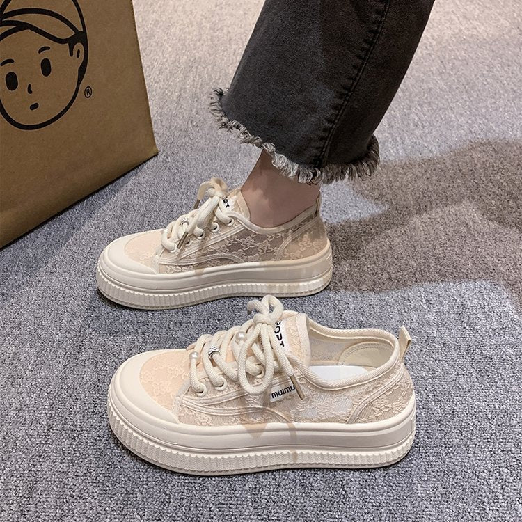 Dame Sporty Sneakers med komfortsål og moderigtige detaljer Stilla
