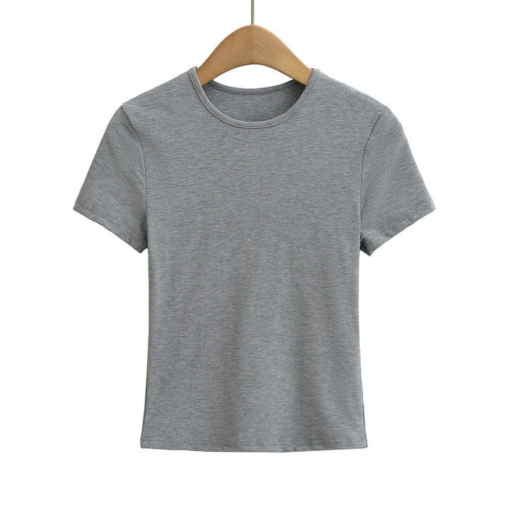 Kvinder Komfortabelt Basic T-shirt med åndbart materiale Stilla