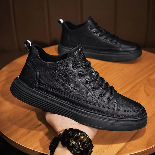 Herre Fritids Læder Ankel Sneakers Stilla