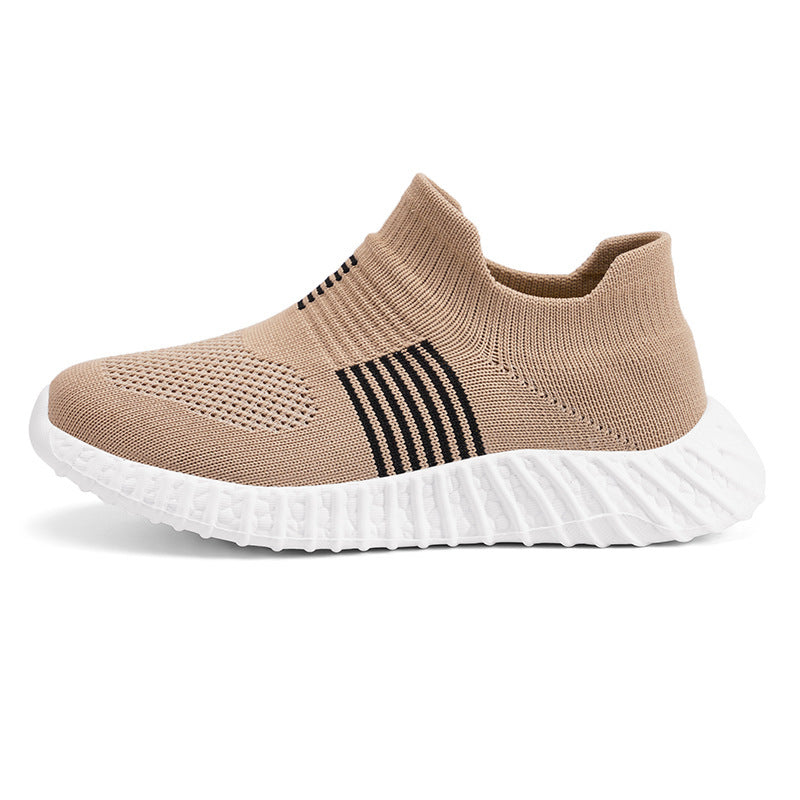 Herrer Slip-On Striksport Sneakers Stilla