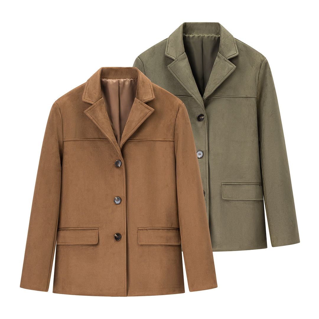 Kvinder Trendy Blazer Jakke lavet af blødt stof Stilla