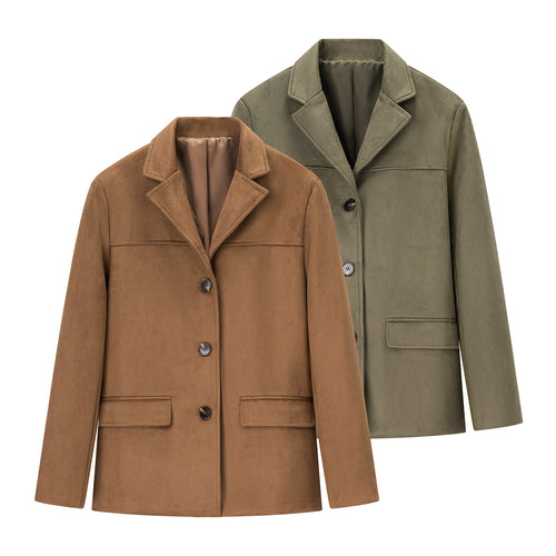 Kvinder Trendy Blazer Jakke lavet af blødt stof Stilla