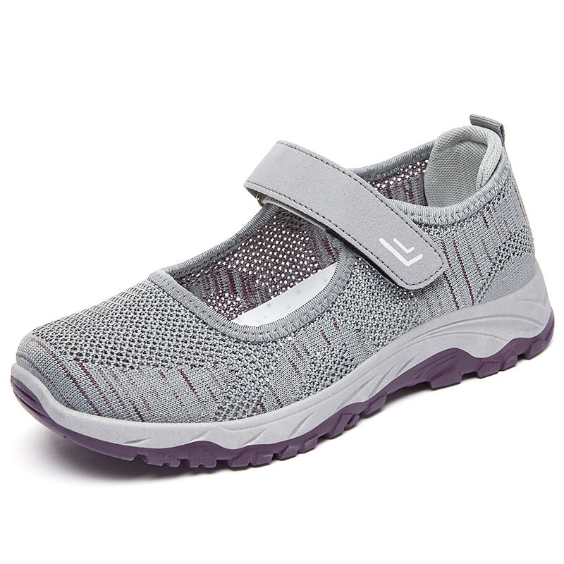 Dame Sportslige Mary Jane Sneakers med åndbart overmateriale Stilla