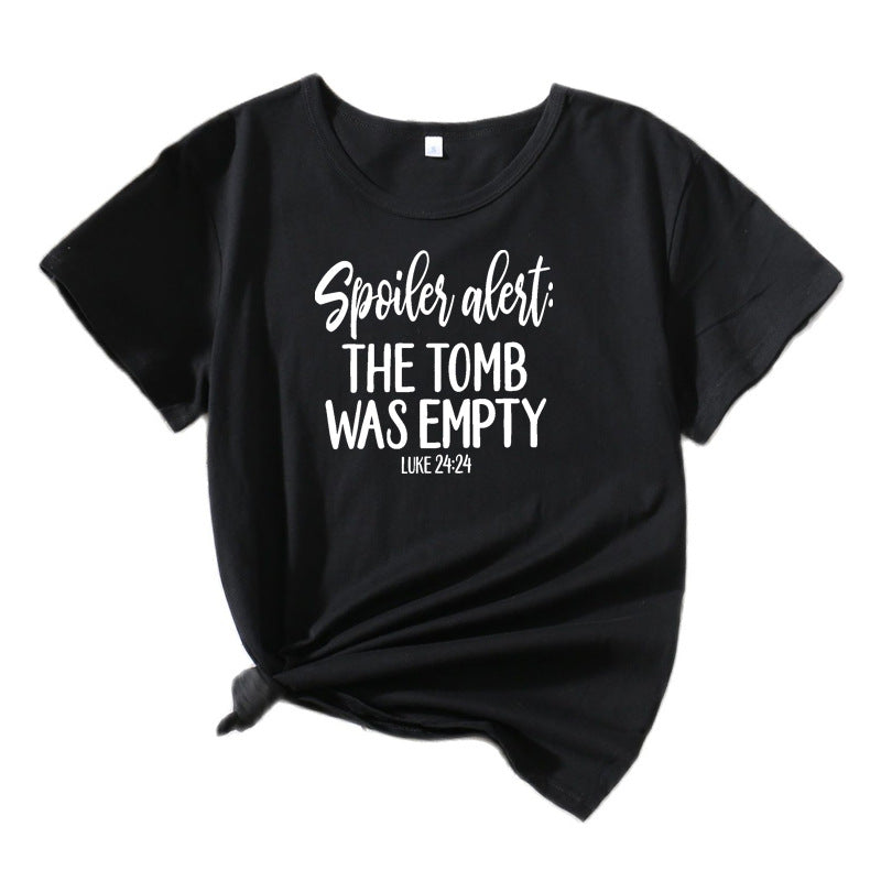 Dame Grafisk Korte Ærmer T-Shirt Stilla
