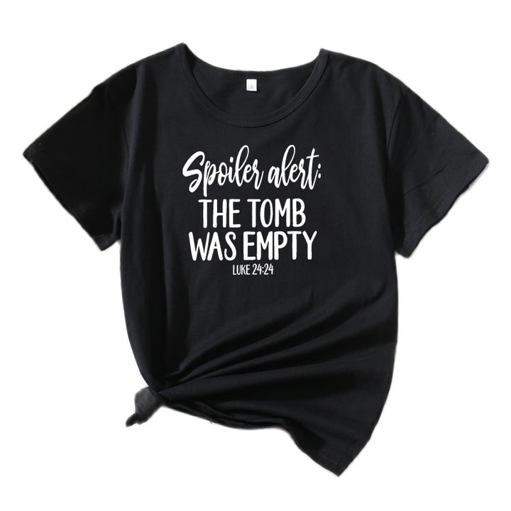 Dame Grafisk Korte Ærmer T-Shirt Stilla
