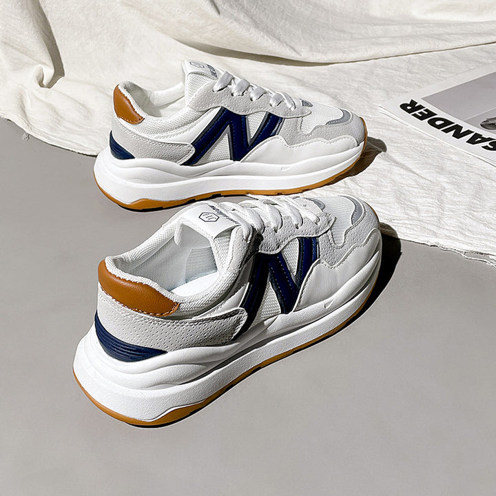 Dame Sporty Sneakers med åndbar mesh-konstruktion og stødabsorberende sål Stilla
