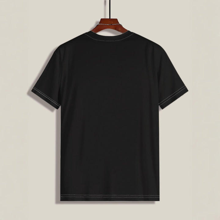 Herre T-shirt med stilfuldt ørnedesign og blødt bomuldsstof Stilla
