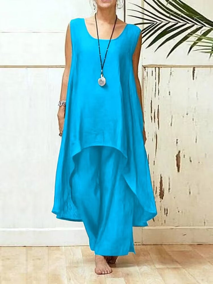 Damer Flydende Tunika Maxi Overall Stilla