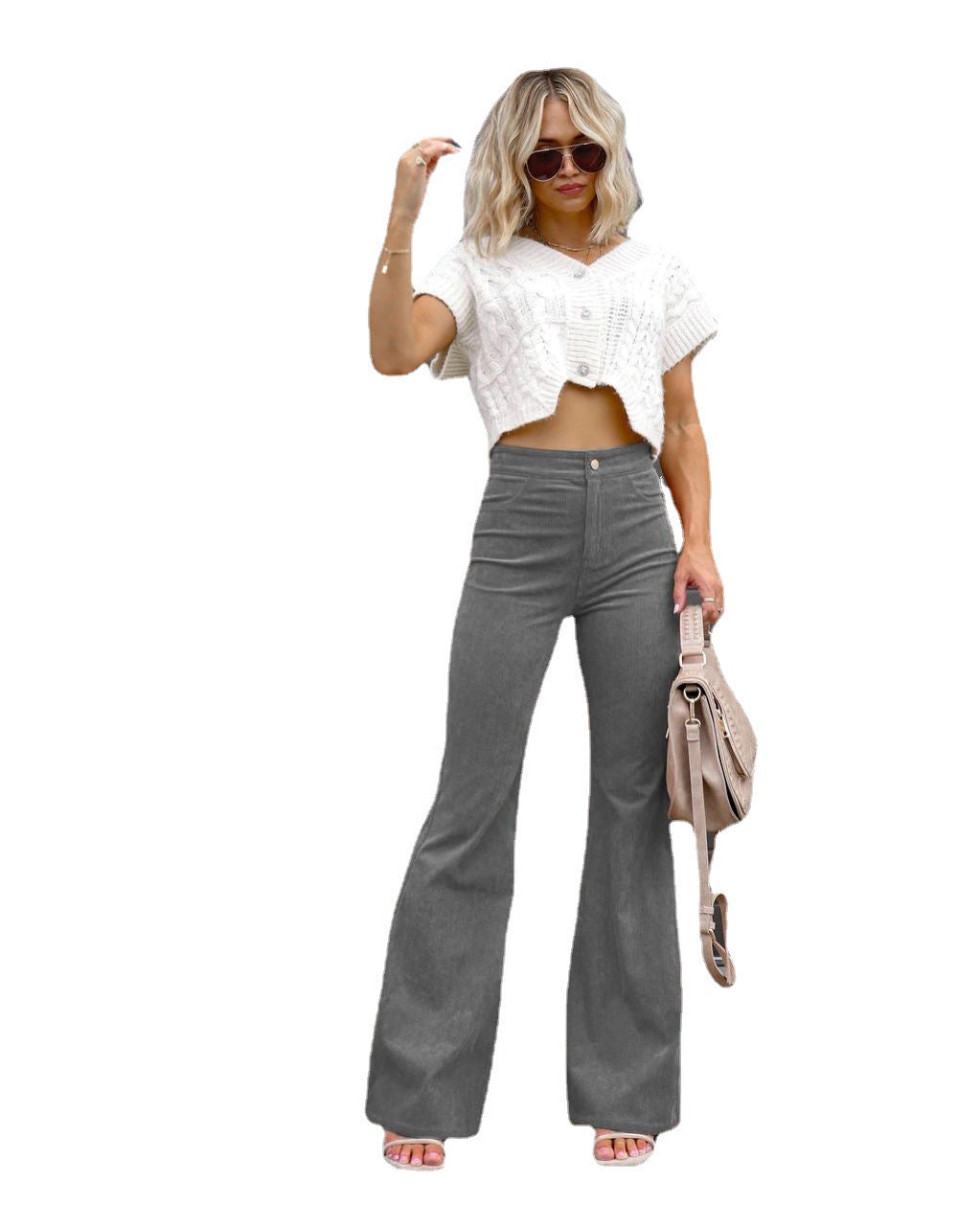 Dame Mode Høj talje-flared-jeans Stilla