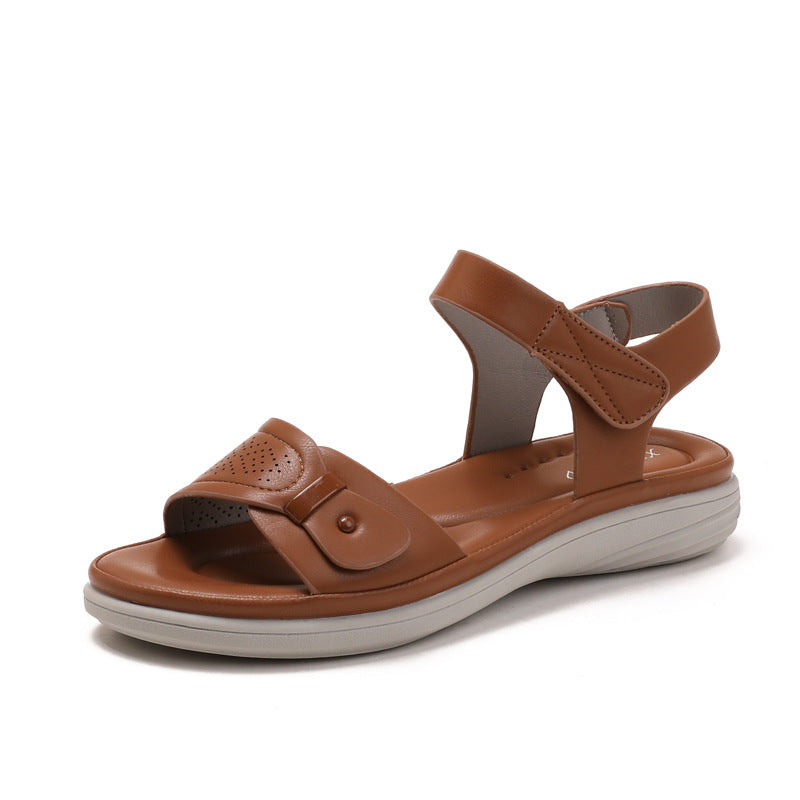 Dame Komfortable Sandaler med justerbare remme Stilla