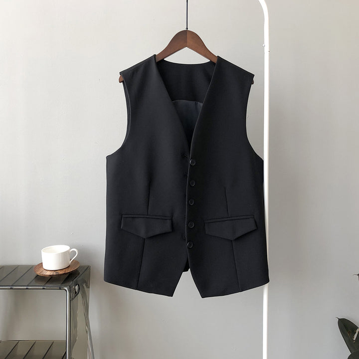 Dame elegant vest med praktiske lommer og moderne snit Stilla