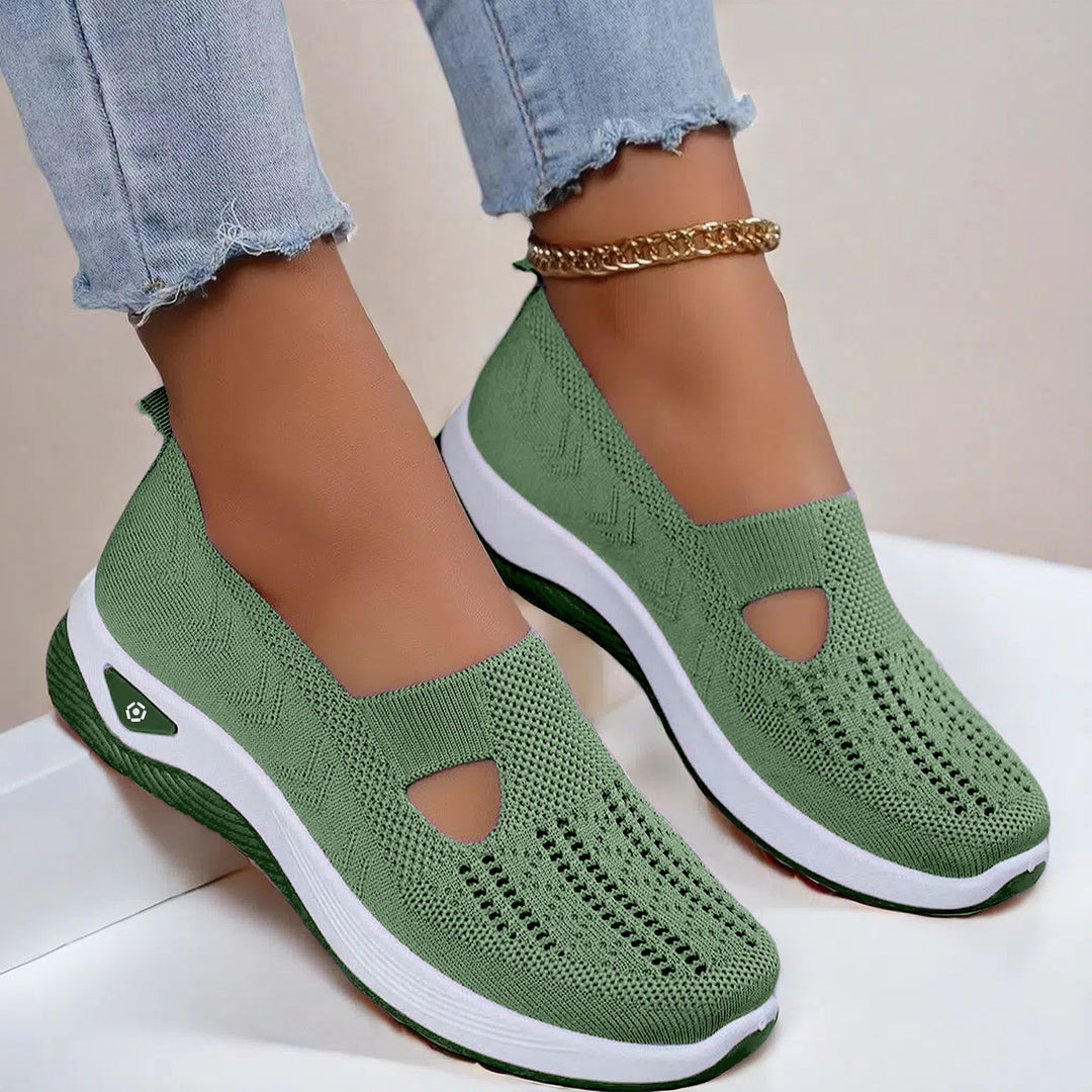 Dame Komfortable Slip-On Sneakers Stilla