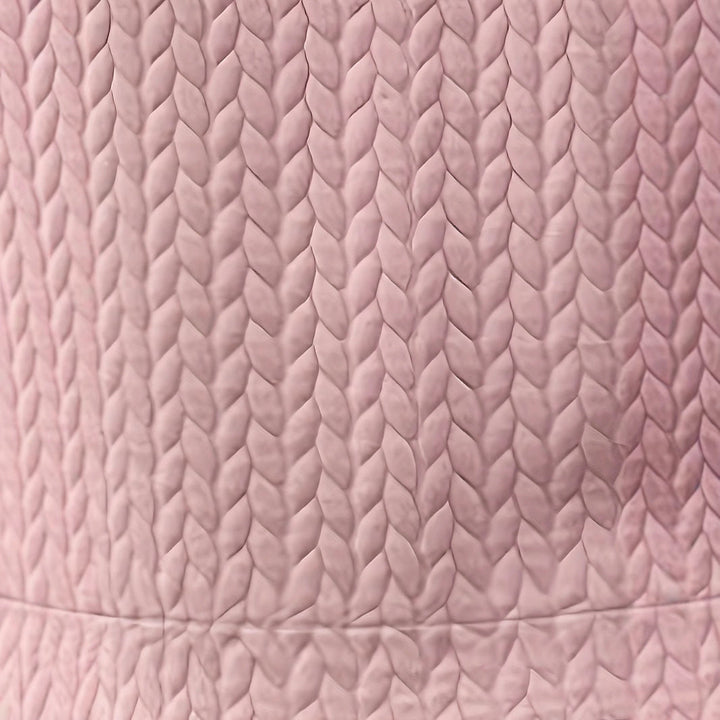 Damer Behagelig Sweatshirt med Struktureret Overflade og Puffærmer