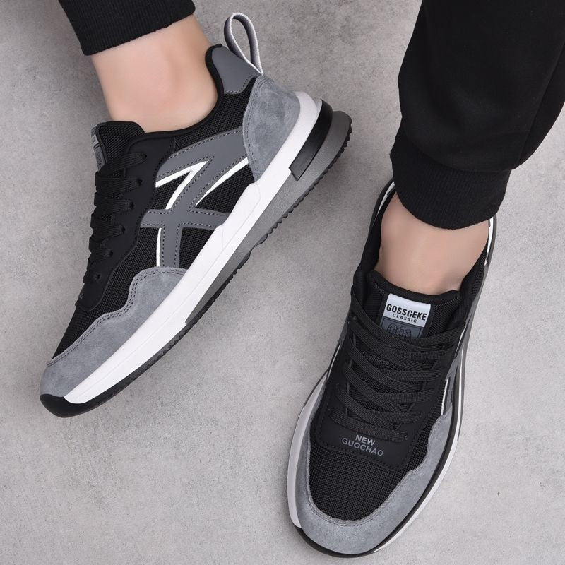 Herrer Sporty Sneakers med stødabsorberende design og åndbart overmateriale Stilla