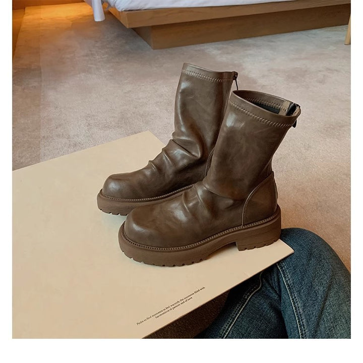 Dame støvler med moderne stretch-design og robust sål Stilla
