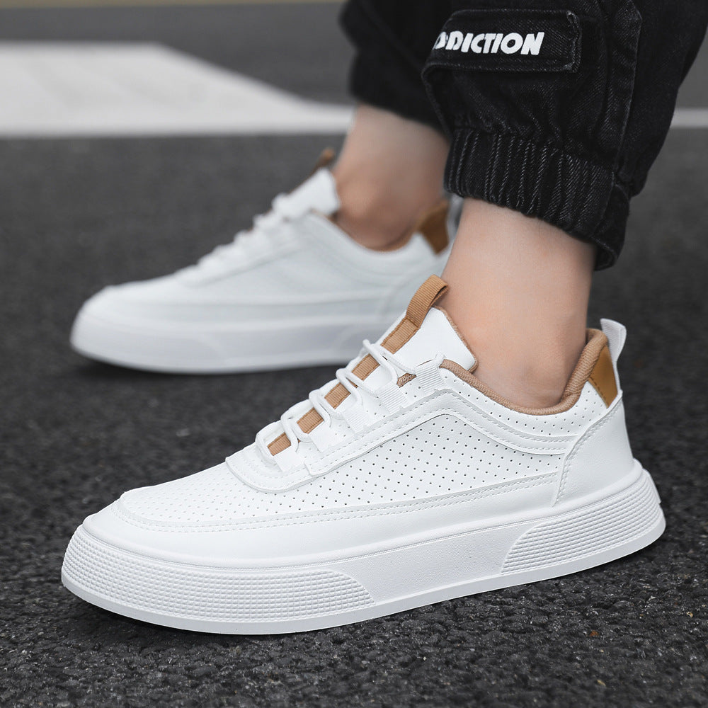 Dame fritids-sneakers med åndbart overfladestruktur og skridsikker sål Stilla