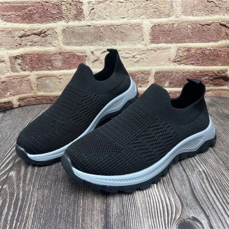 Dame Strik-Sneakers med åndbar sål Stilla