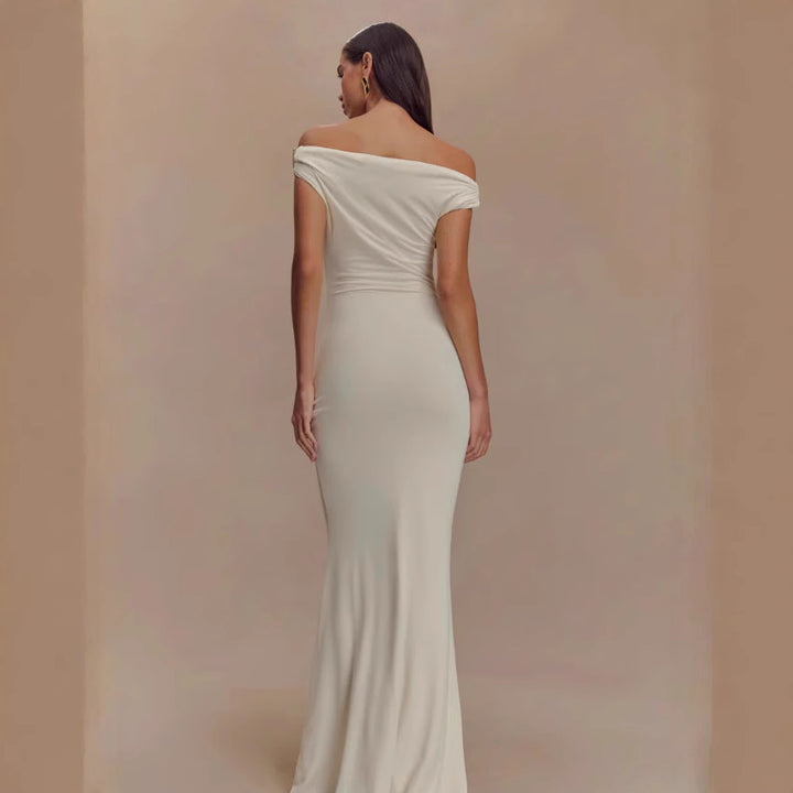 Dame Elegant Bryllupskjole Skovae
