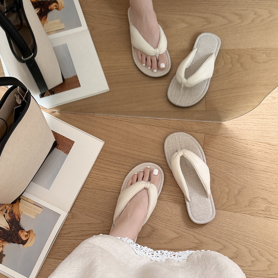 Femme Bequeme String Sandaler Stilla