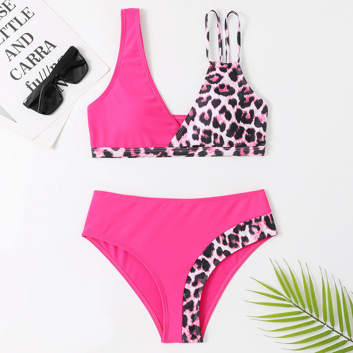 Dame Stilfuld Asymmetrisk Bikini-Sæt Stilla