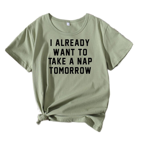 Dame Behageligt Citat T-Shirt Stilla