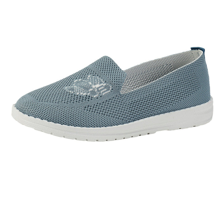 Dame Åndbar Slip-On Fritidssko med fleksibelt Mesh-overmateriale Stilla