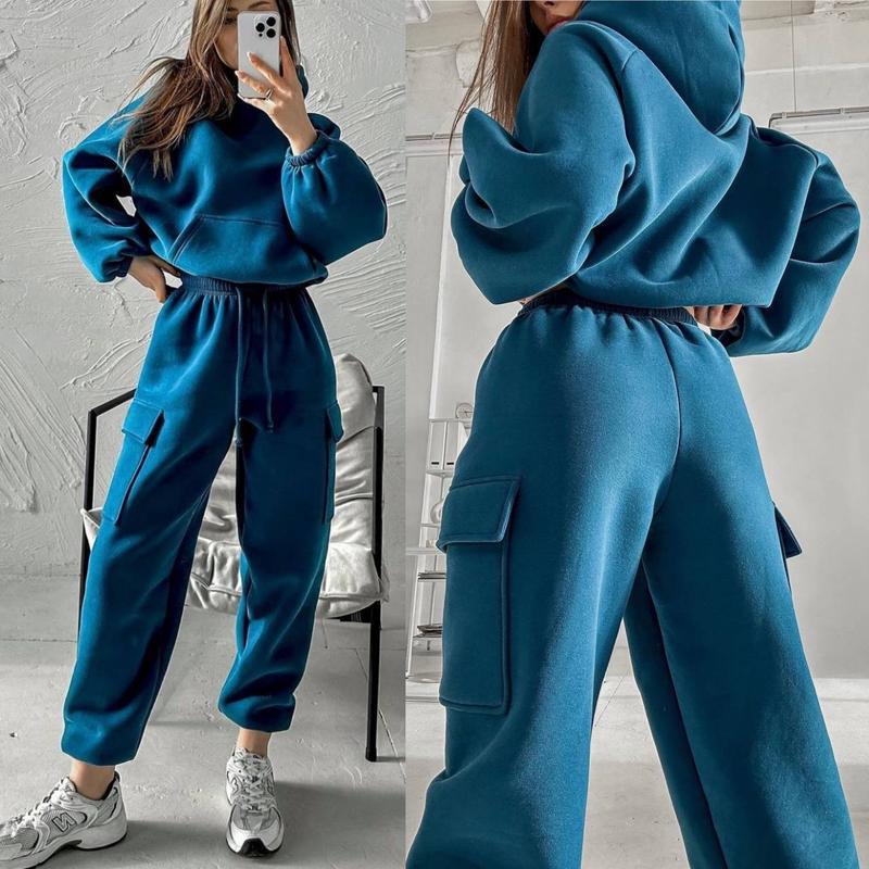 Stilla | Trendy Mode Sports Fritids Hoodie Sæt